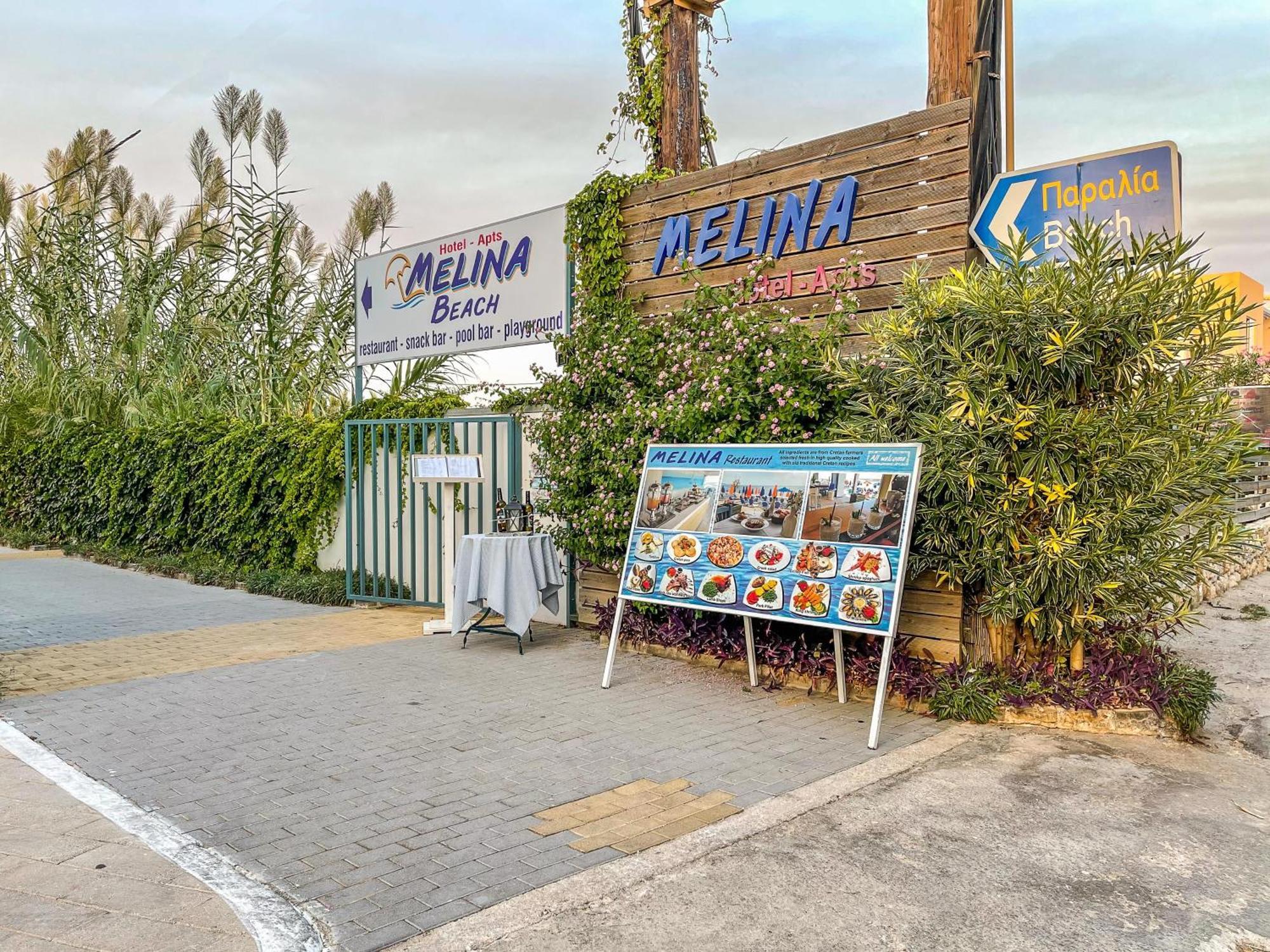 Melina Beach Apart otel Platanés Dış mekan fotoğraf